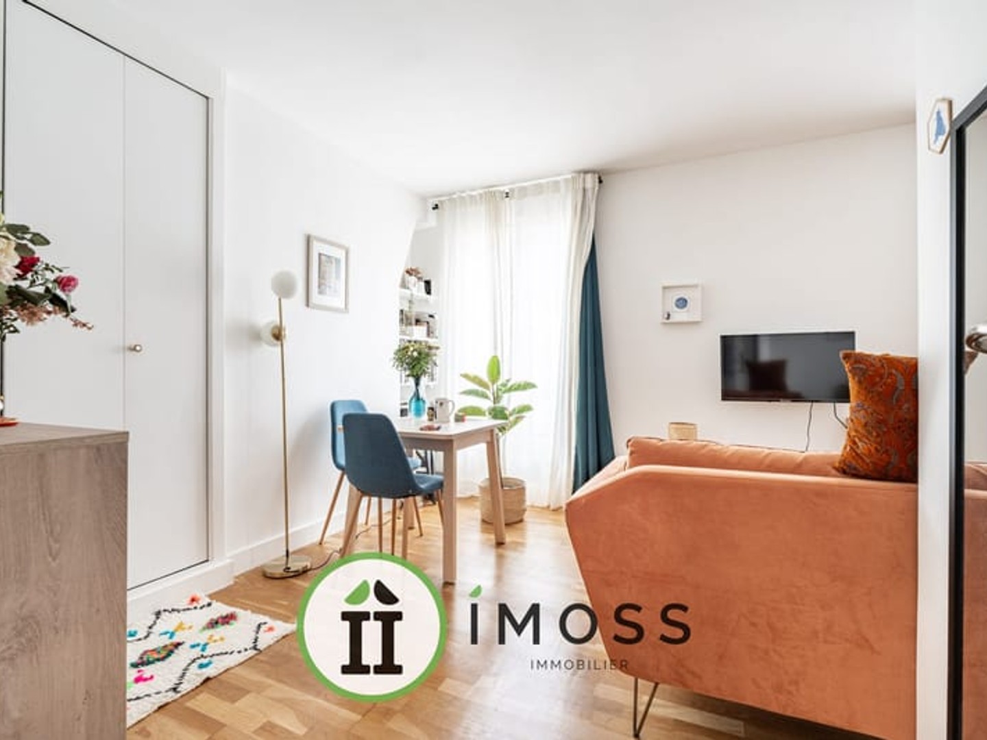 Appartement à vendre - 1 pièce - 33m2 - Paris 18e (75018)