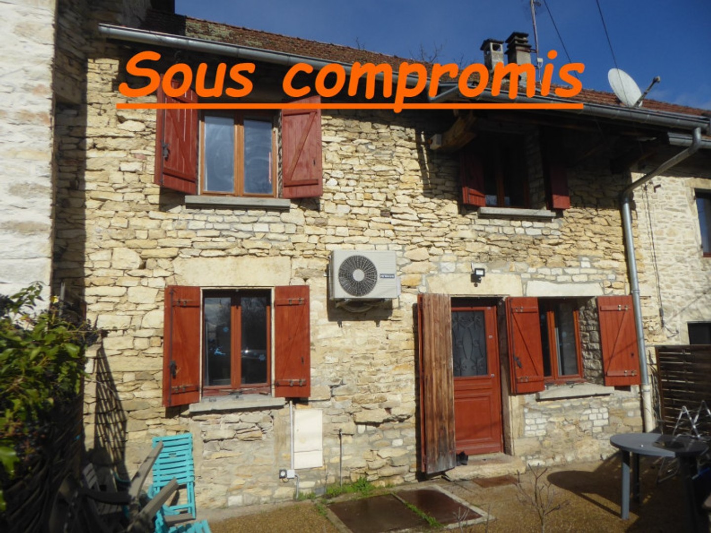 Maison à vendre - 3 pièces - 63m2 - Trept (38460)
