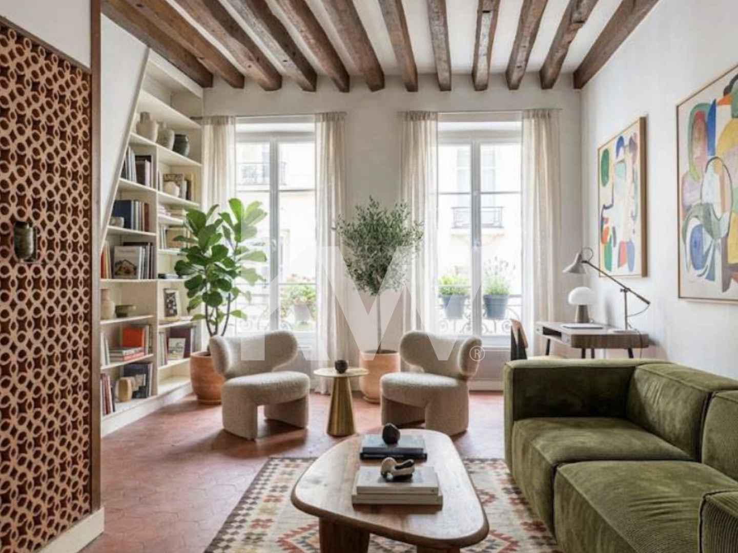 Appartement 2 pièces 38 m²