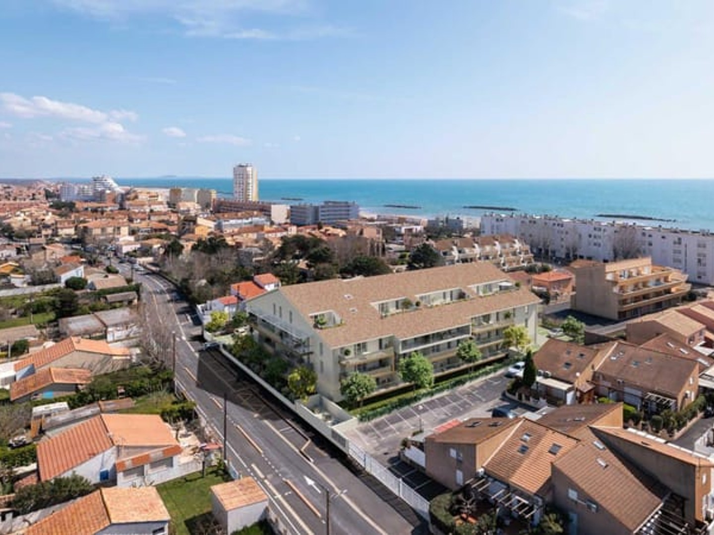 Appartement à vendre - 3 pièces - 63m2 - Valras-Plage (34350)