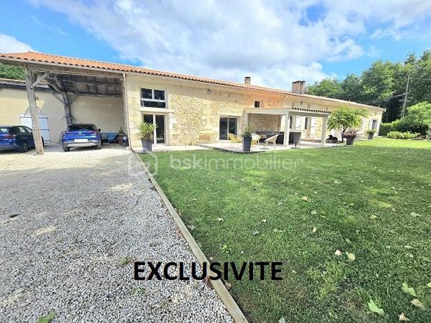 Maison à vendre - 10 pièces - 379m2 - Saint-André-De-Cu... (33240)