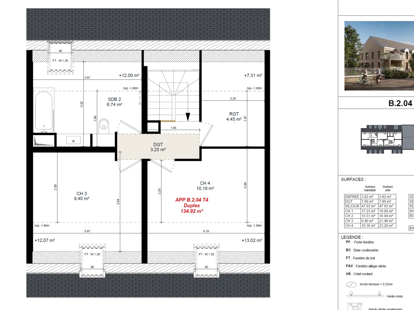 Appartement à vendre - 6 pièces - 135m2 - Ouistreham (14150)