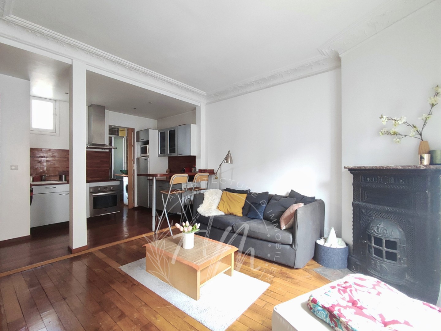 Appartement à vendre - 2 pièces - 33m2 - Paris 17e (75017)