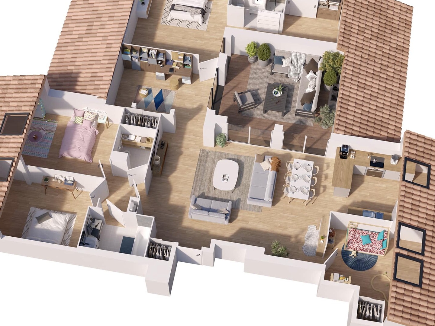 Appartement à vendre - 5 pièces - 124m2 - Toulouse (31300)