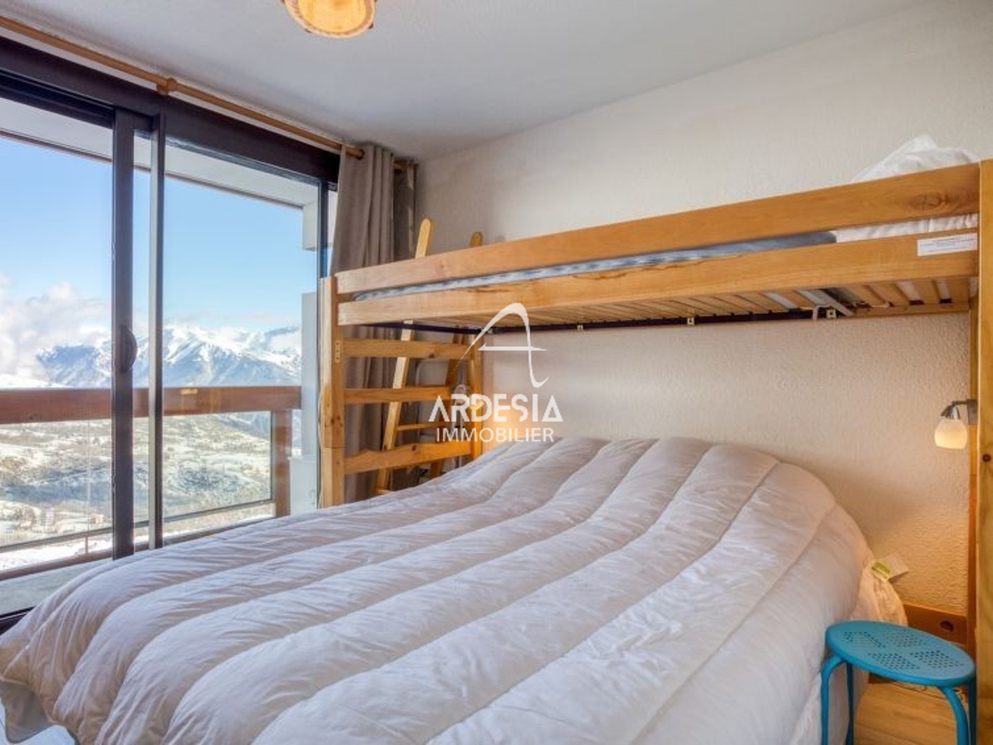 Appartement à vendre - 2 pièces - 31m2 - Villarembert (73300)