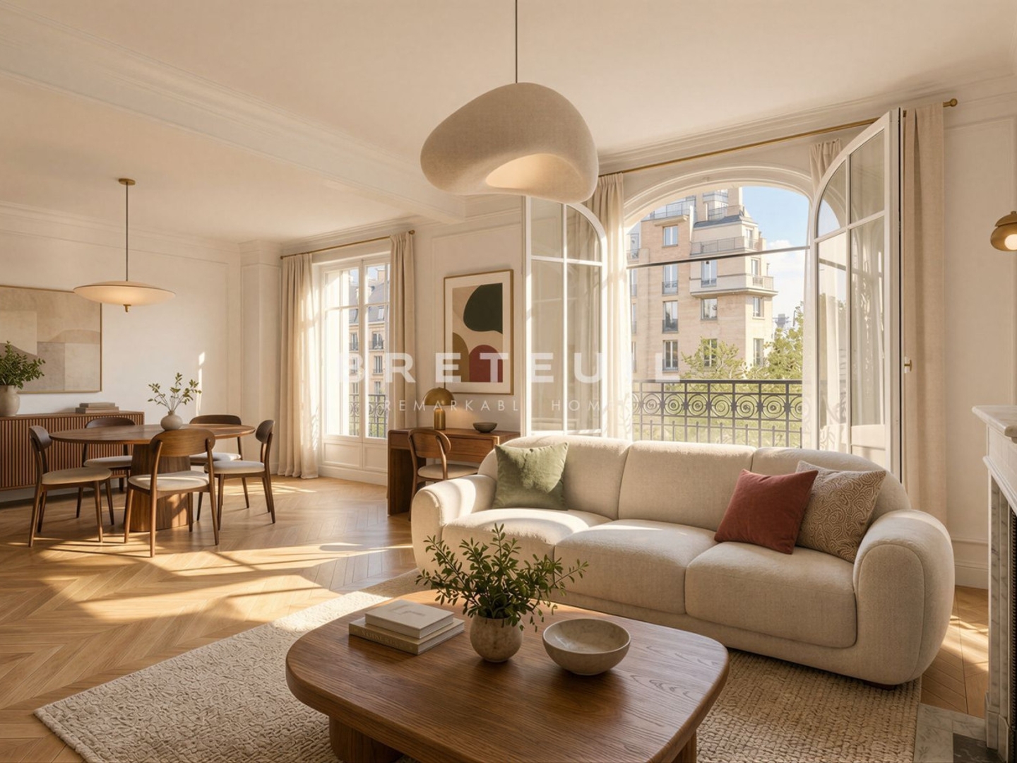 Appartement à vendre - 5 pièces - 116m2 - Paris 16e (75016)
