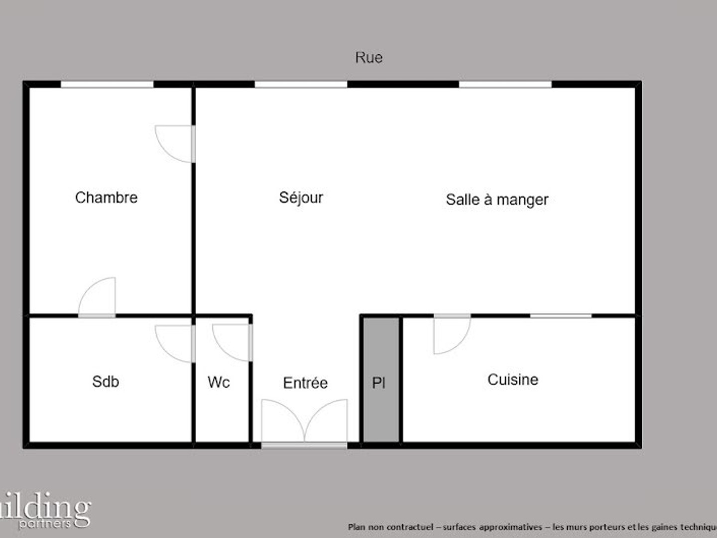 Appartement 2 pièces 40 m²