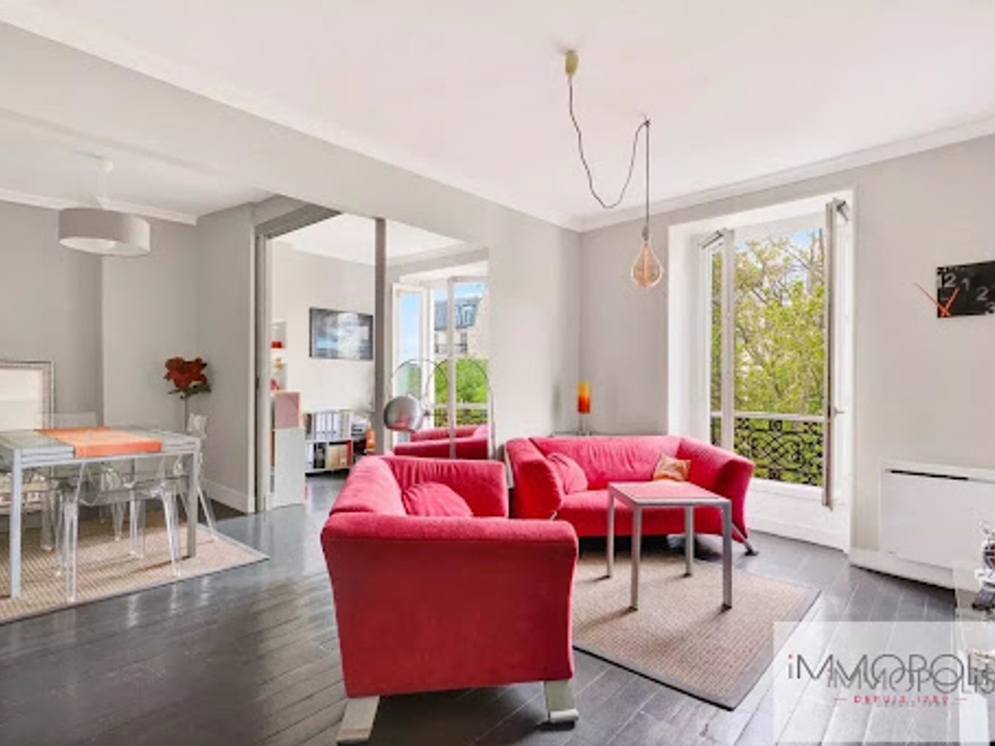 Appartement à vendre - 3 pièces - 63m2 - Paris 18e (75018)