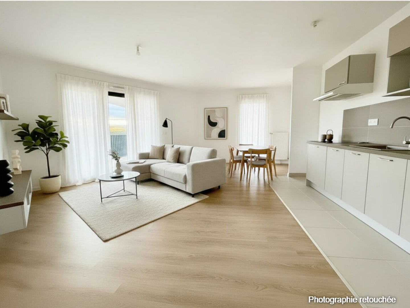 Appartement à vendre - 4 pièces - 78m2 - Bussy-Saint-Georges (77600)