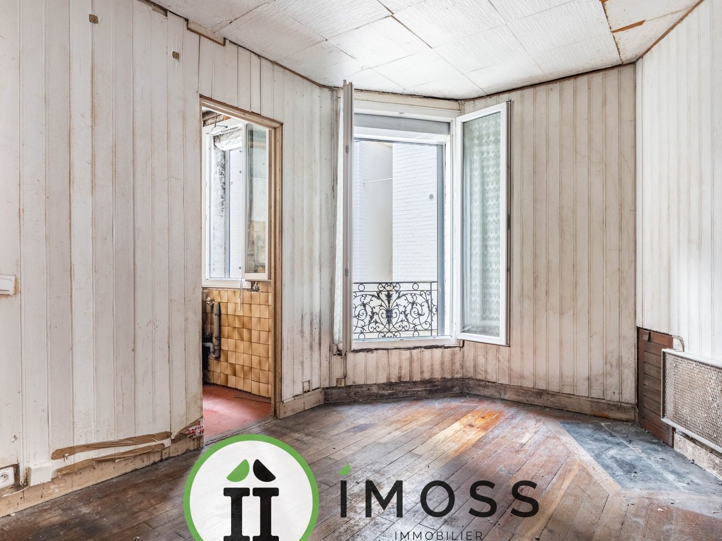 Appartement à vendre - 1 pièce - 16m2 - Saint-Ouen (93400)