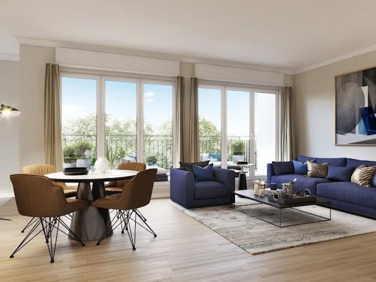 Appartement 2 pièces 44 m²