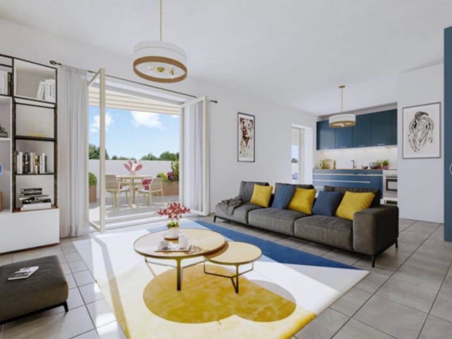 Appartement à vendre - 5 pièces - 116m2 - Villeurbanne (69100)