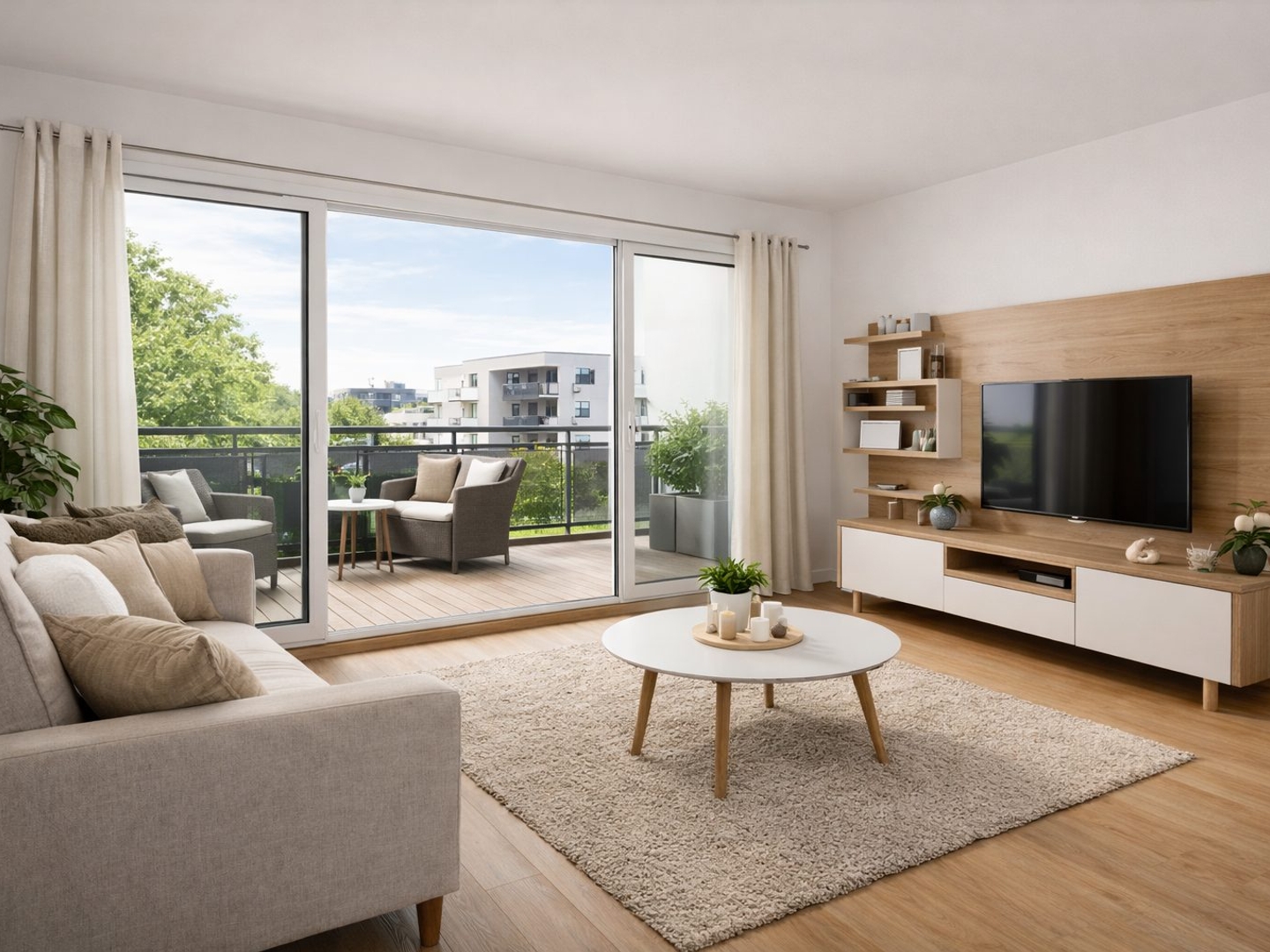 Appartement 3 pièces 66 m²