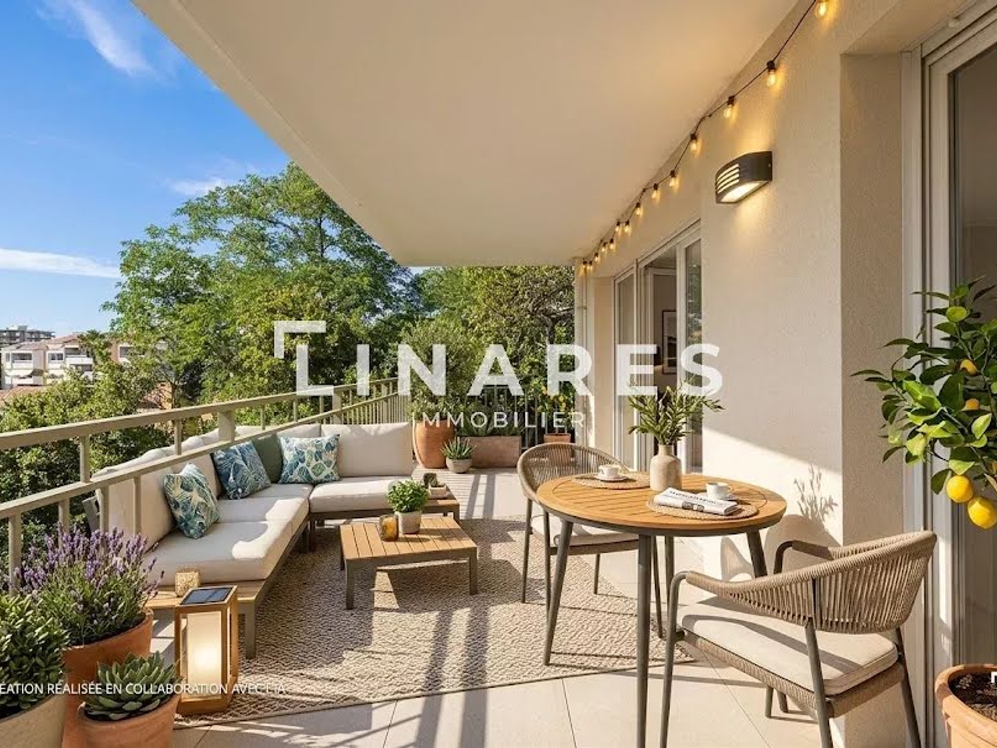 Appartement 3 pièces 59 m²