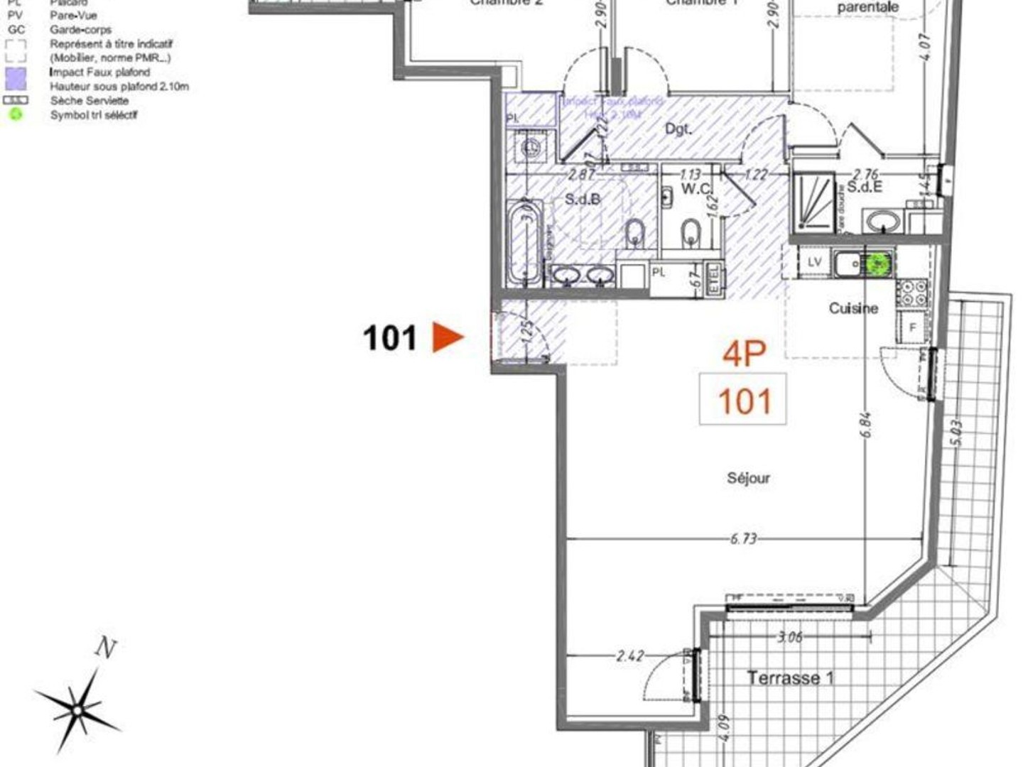 Vente Appartement 4 pièces