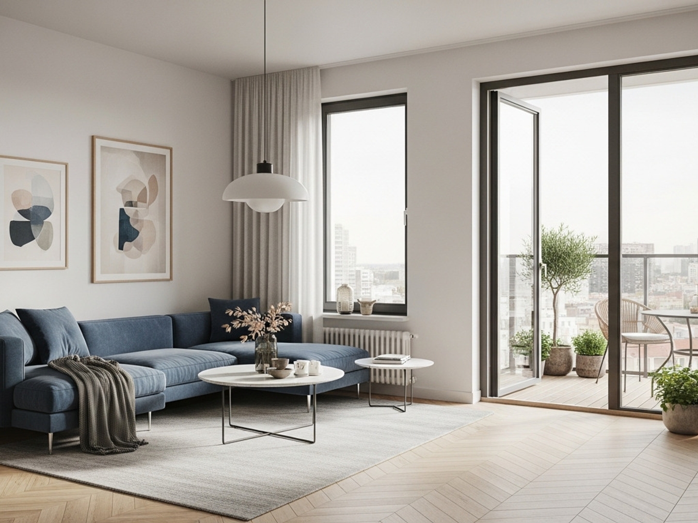 3 PIÈCES de 60.3m² + UNE TERRASSE + PARKING - CABOURG