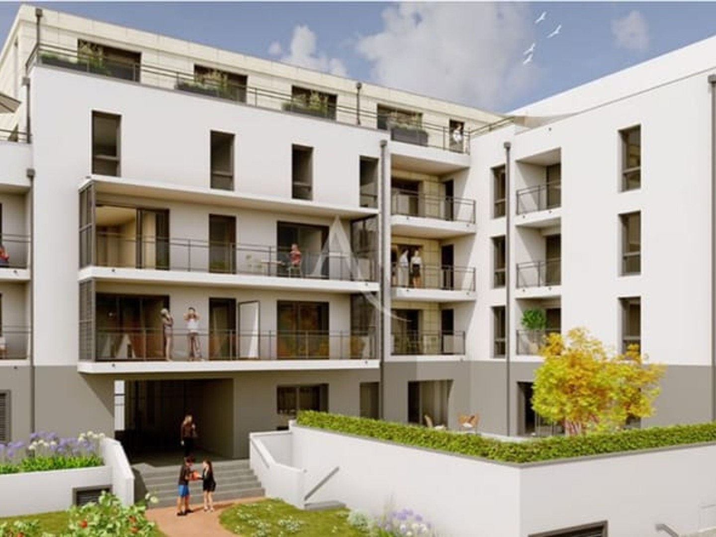 Appartement à vendre - 2 pièces - 43m2 - Nantes (44000)