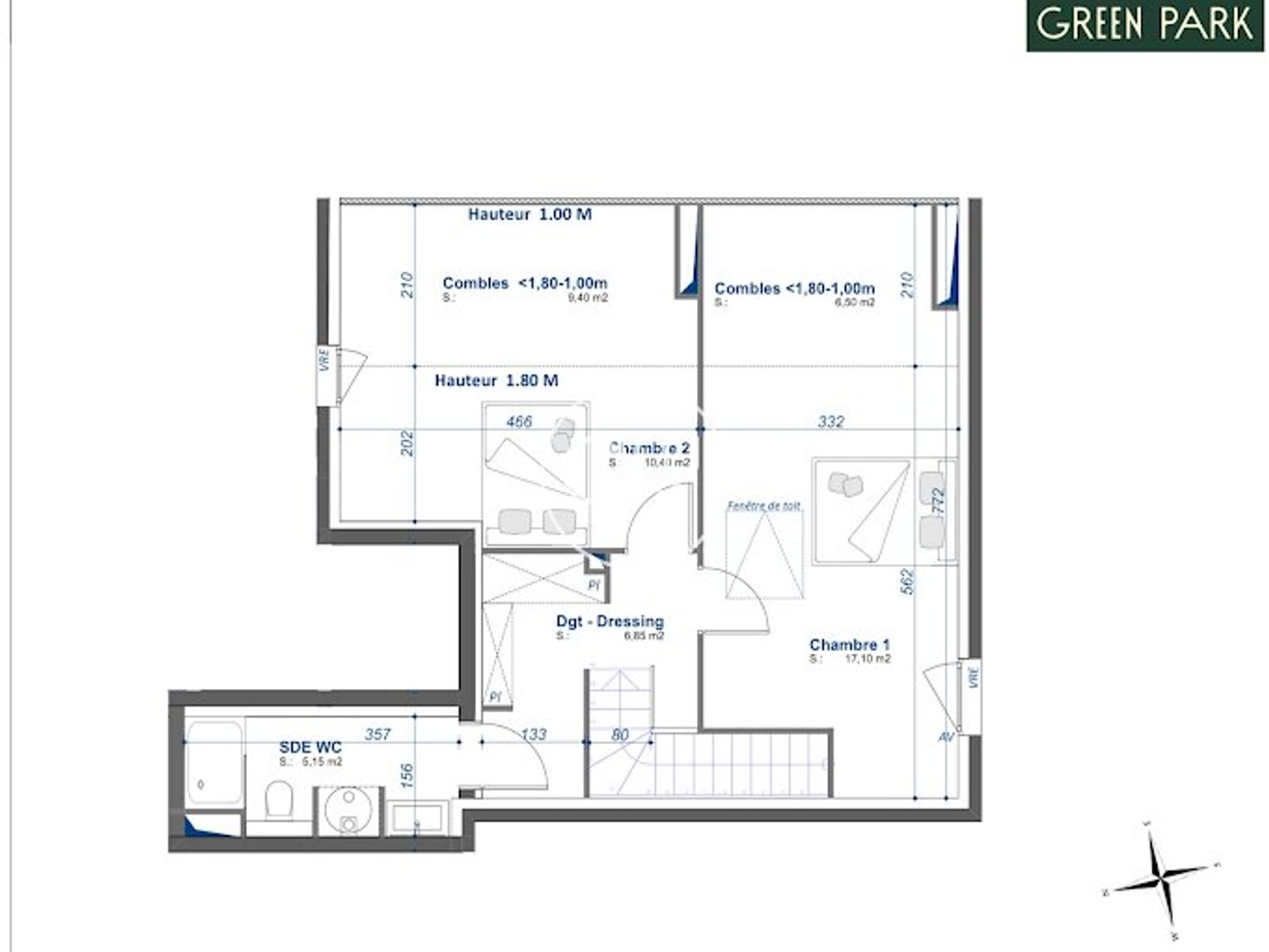 Appartement à vendre - 3 pièces - 71m2 - Toulon (83100)
