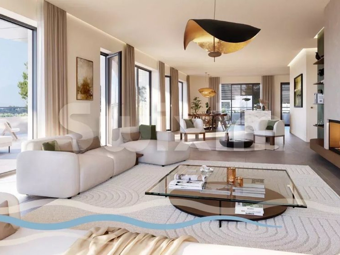 Appartement T4 Les Nouveaux Thermes Aix-les-Bains