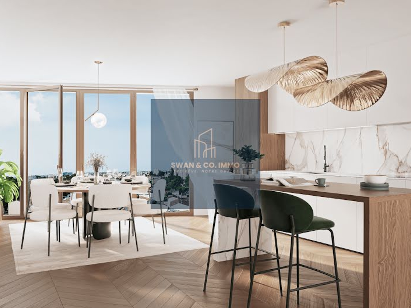 Appartement à vendre - 5 pièces - 120m2 - Bordeaux (33200)