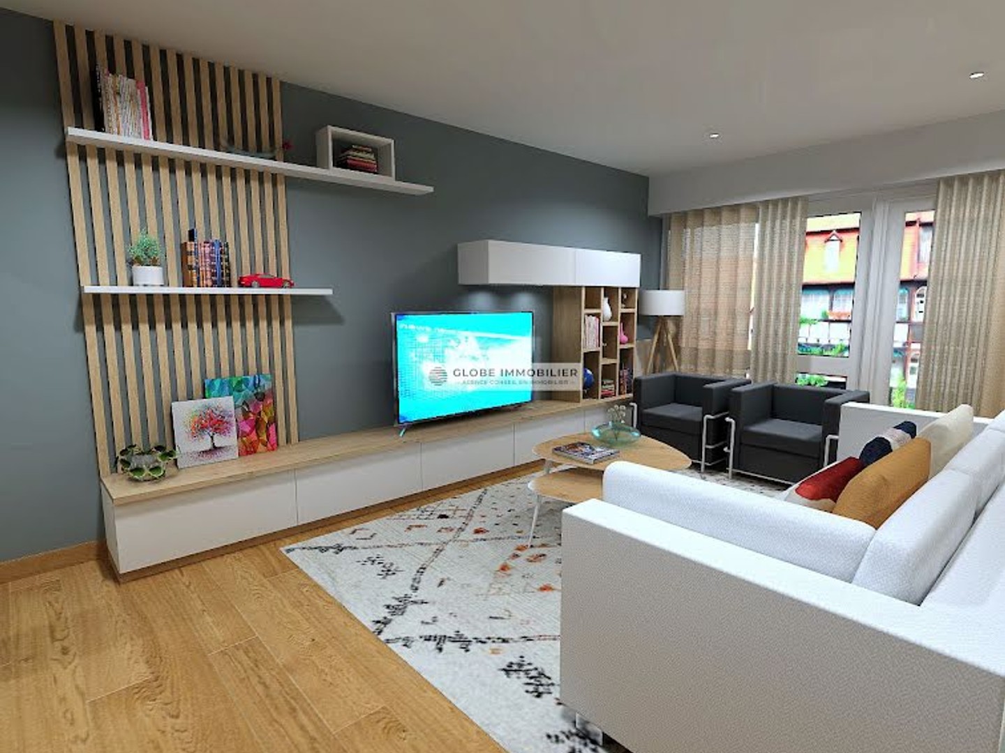 Appartement 3 pièces 83 m²