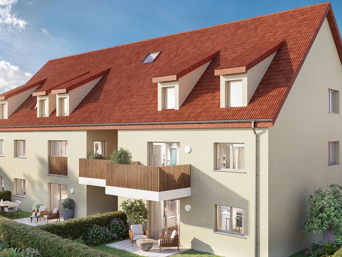 Appartement à vendre - 2 pièces - 42m2 - Weyersheim (67720)