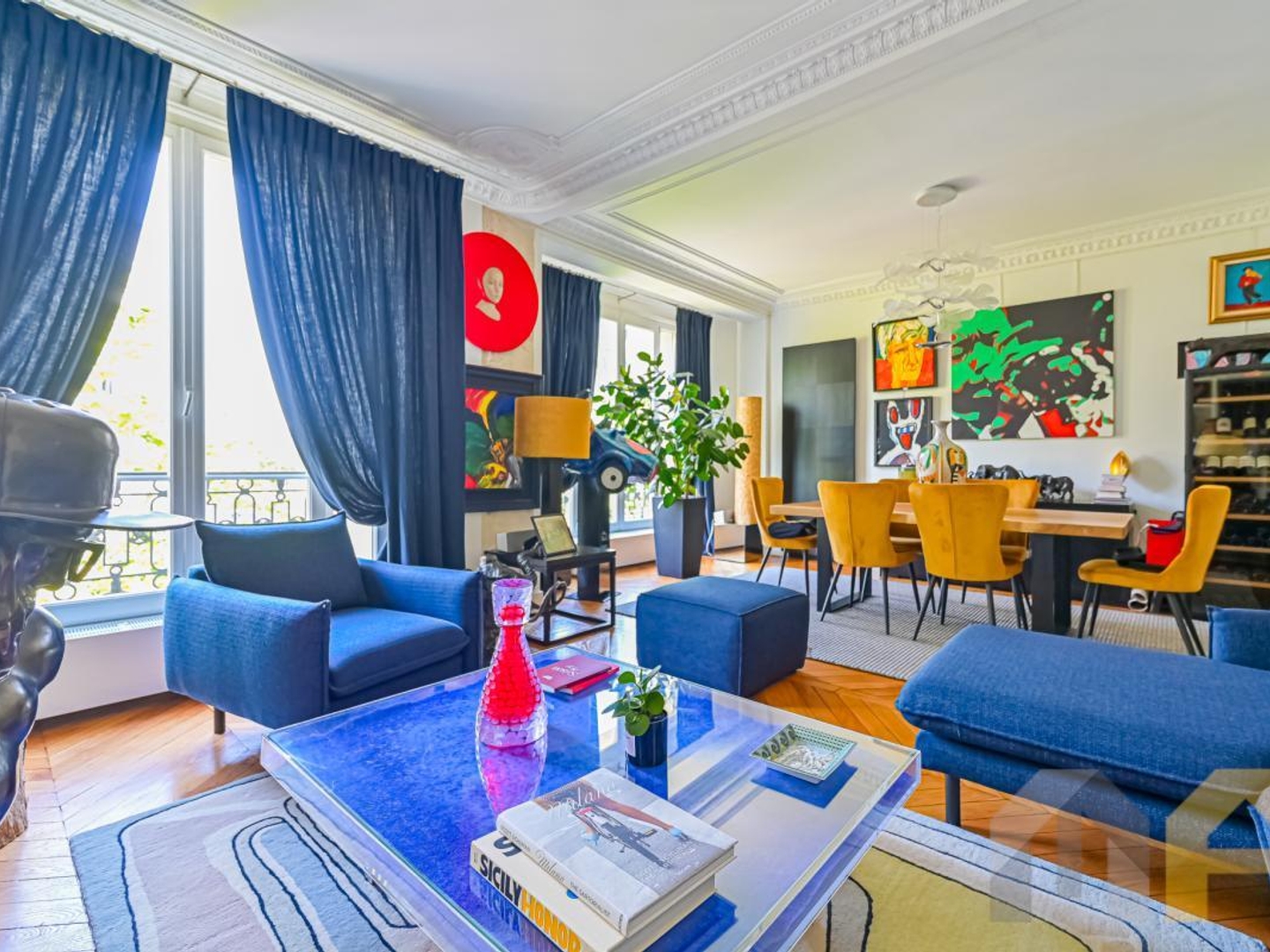 Appartement à vendre - 4 pièces - 96m2 - Paris 16e (75016)