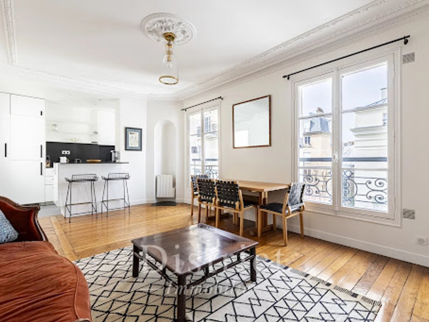 Appartement 2 pièces 45 m²