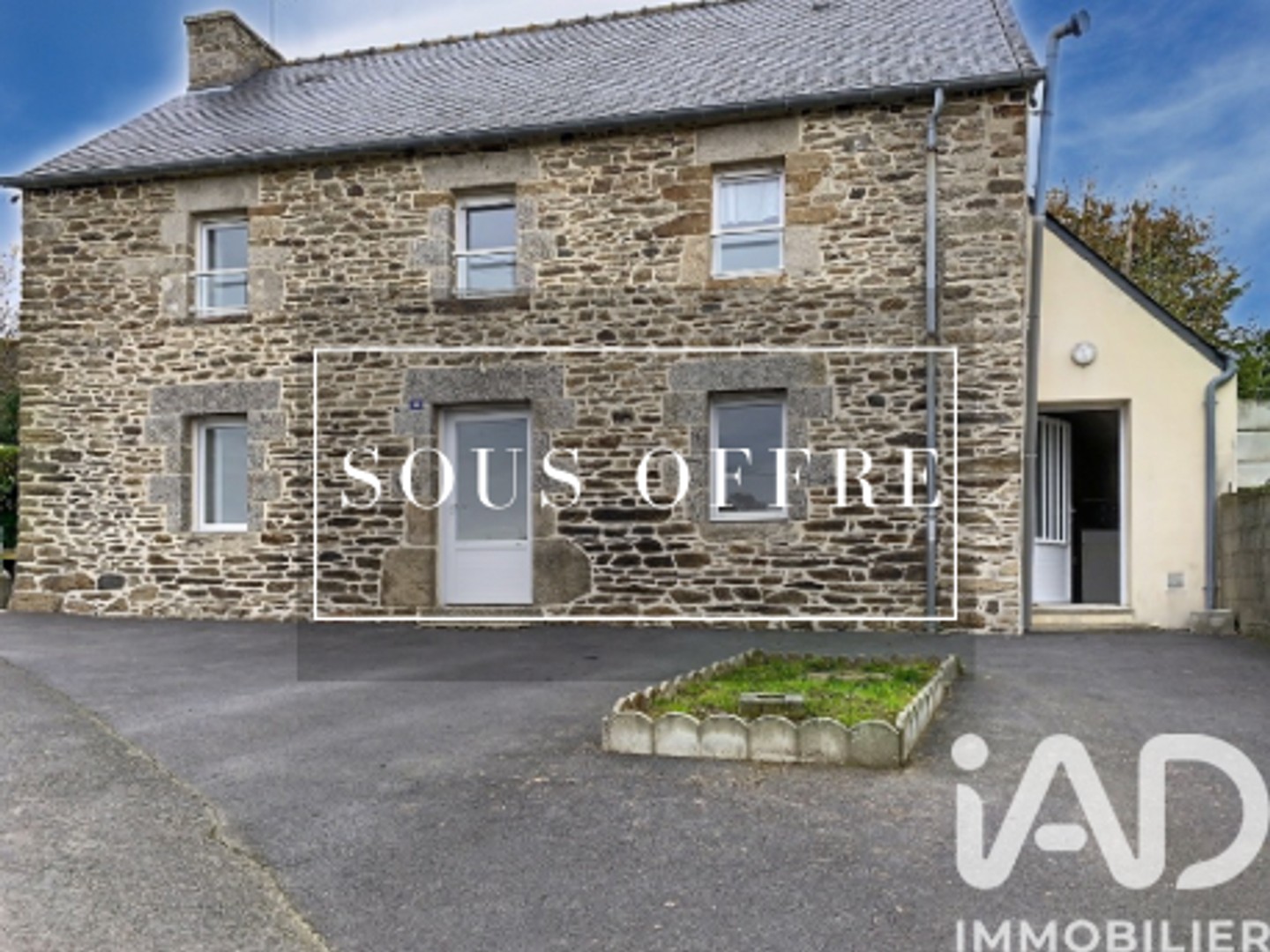 Maison à vendre - 4 pièces - 94m2 - Plouguenast-Langast (22150)