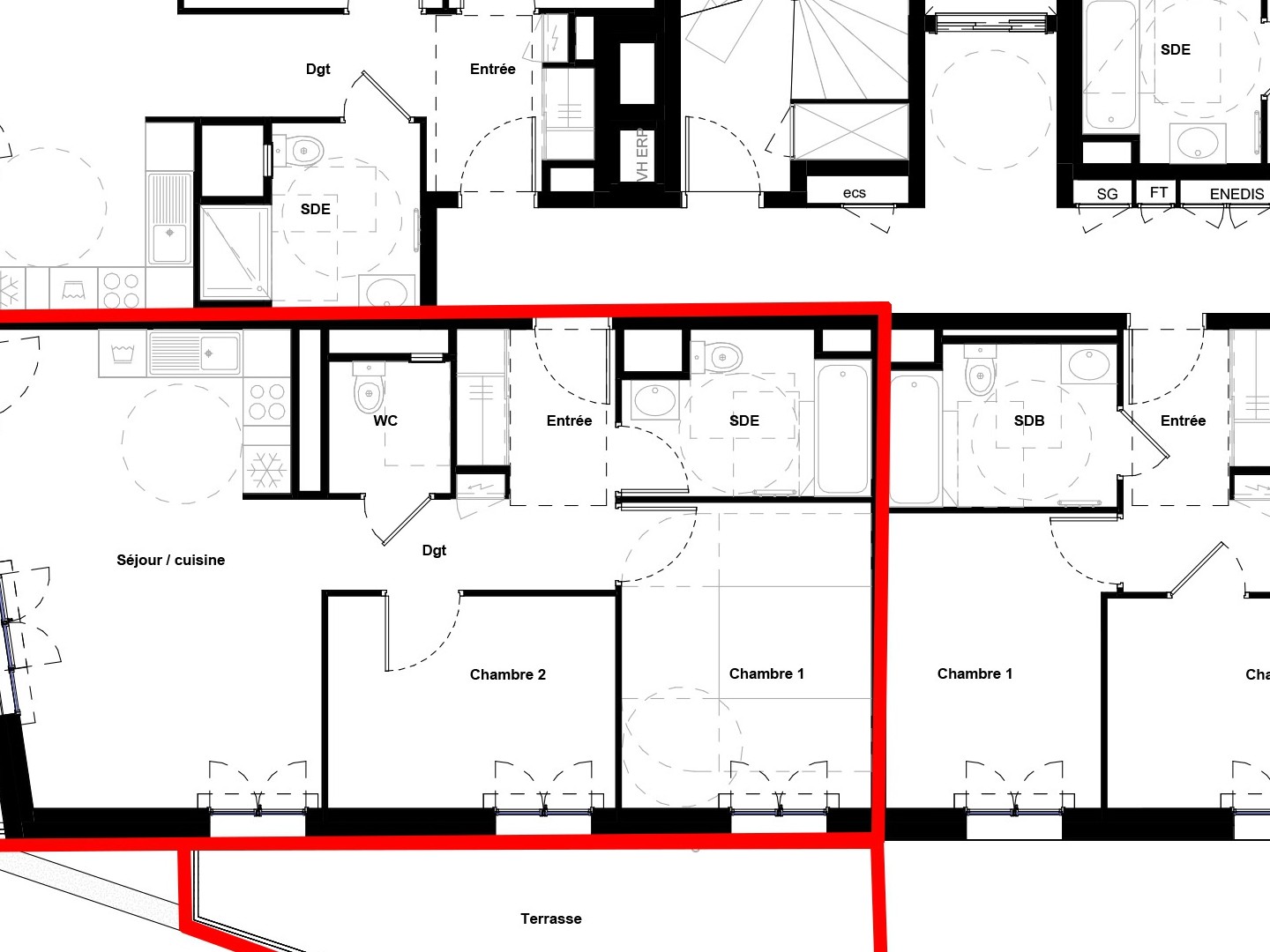 Appartement à vendre - 3 pièces - 61m2 - Nantes (44300)