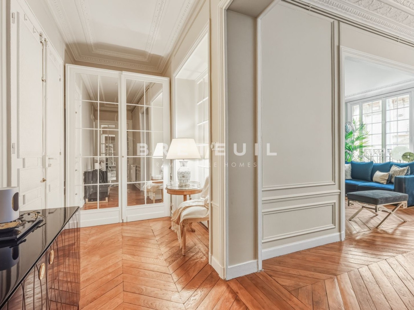 Appartement à vendre - 4 pièces - 91m2 - Paris 16e (75016)