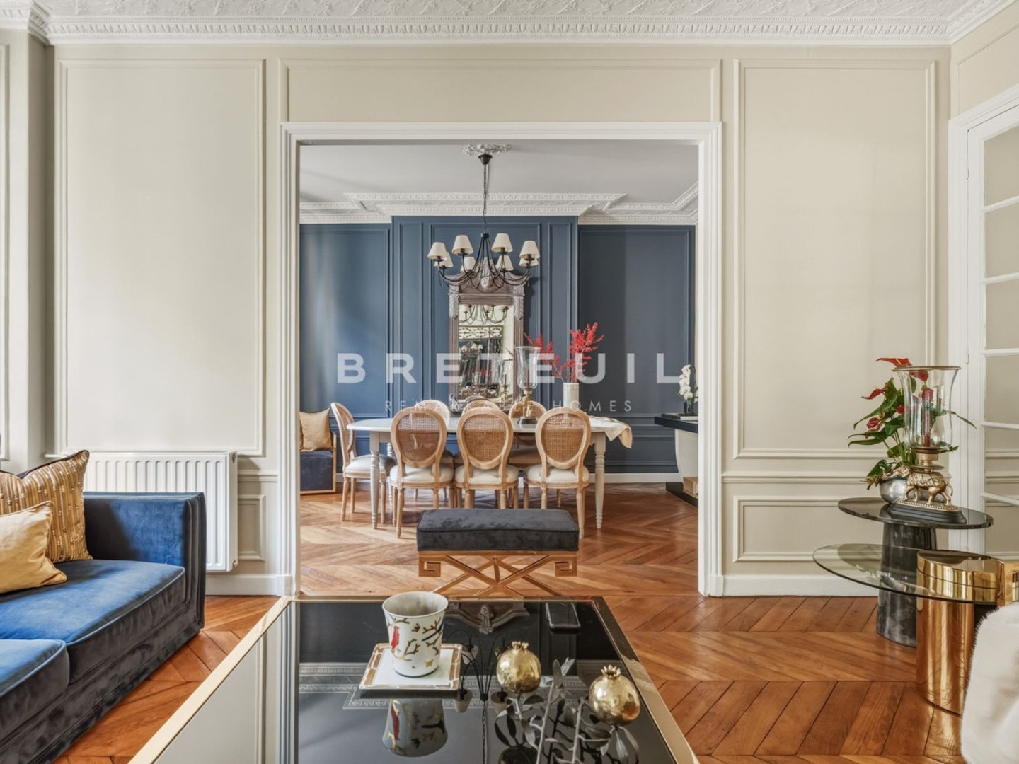 Appartement à vendre - 4 pièces - 91m2 - Paris 16e (75016)