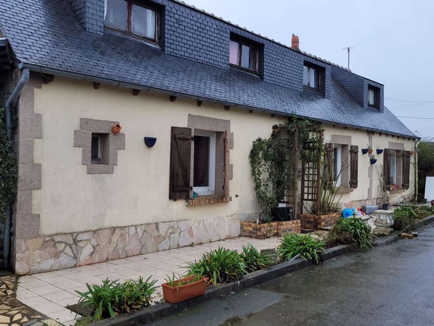 Maison à vendre - 6 pièces - 110m2 - Ploëzal (22260)