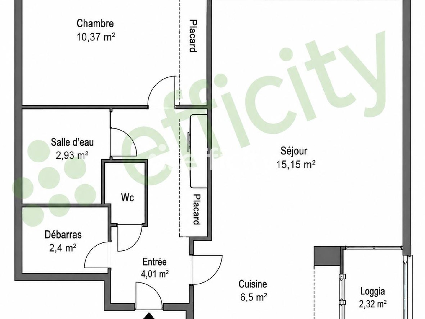 Appartement à vendre - 2 pièces - 43m2 - Franconville (95130)