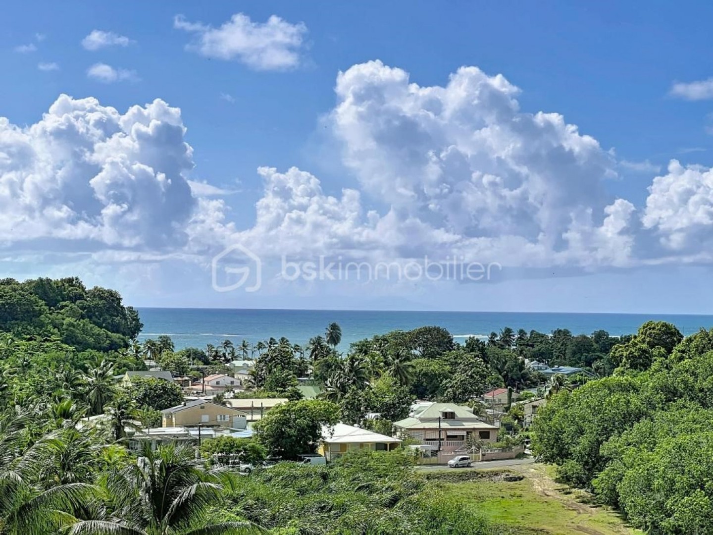 Ensemble immobilier villa et ses deux locatifs vue mer