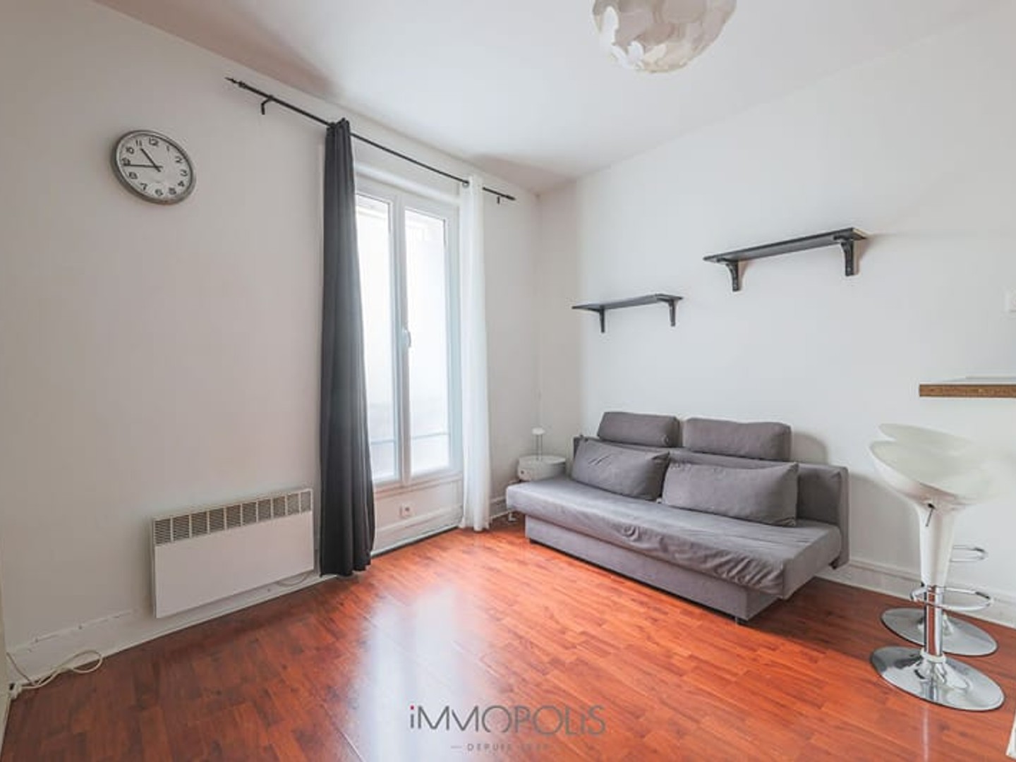 Appartement à vendre - 1 pièce - 16m2 - Paris 18e (75018)