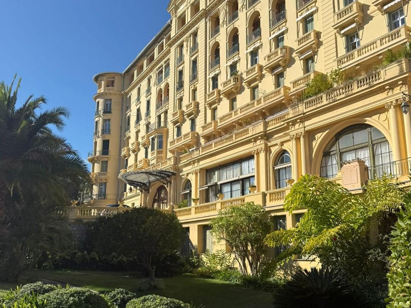 Menton - Palais Belle Époque - Dernier étage avec Vue Mer Impr