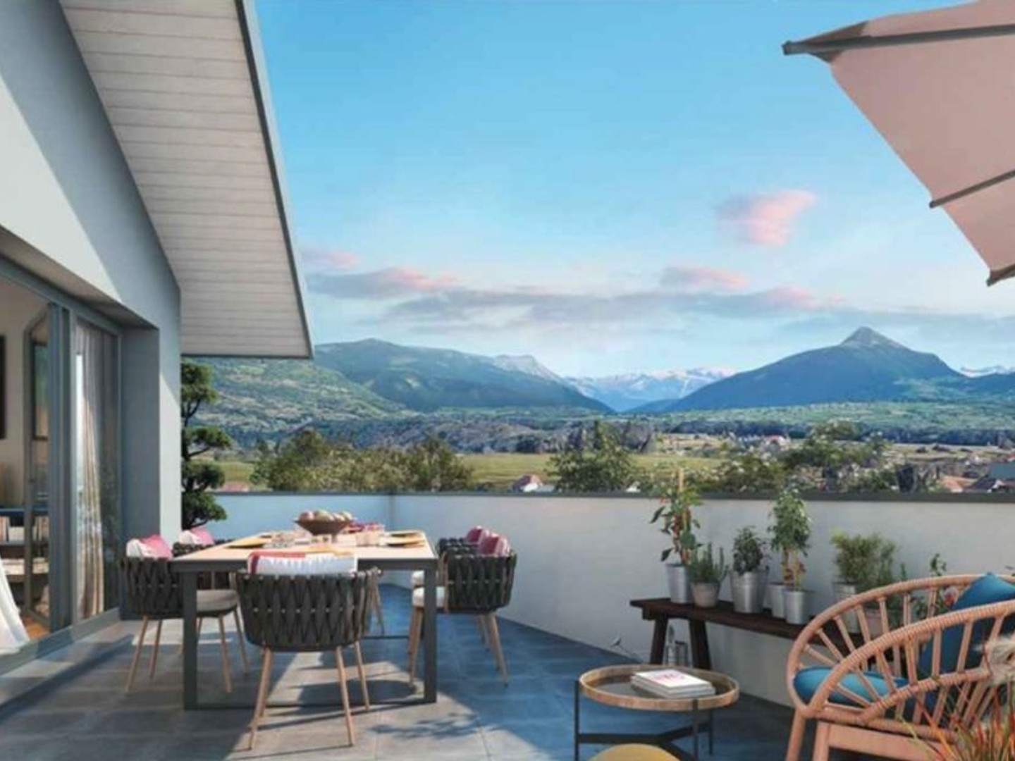 Appartement à vendre - 3 pièces - 59m2 - Vétraz-Monthoux (74100)