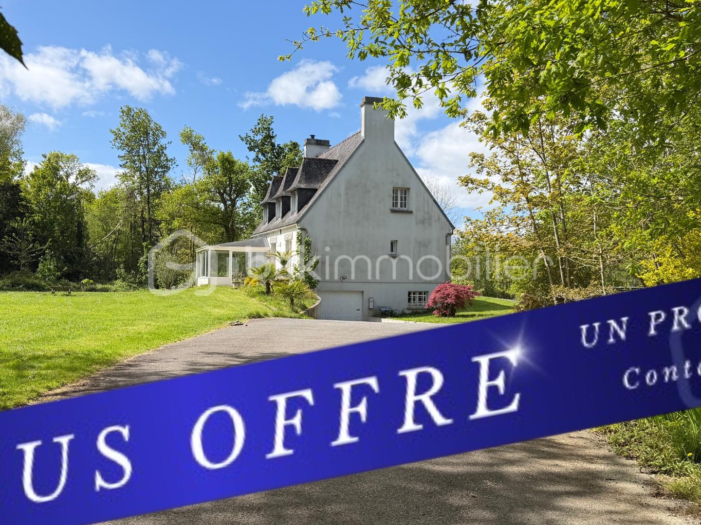 Maison à vendre - 7 pièces - 130m2 - Rosnoën (29590)