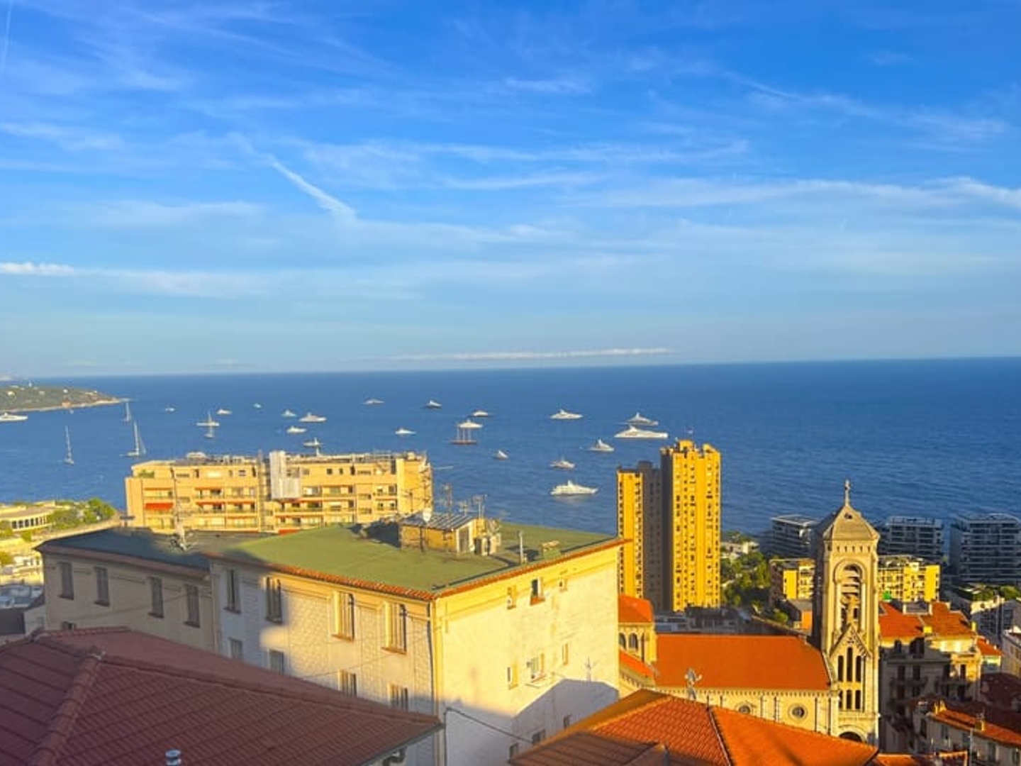 Proche de Monaco, vue mer