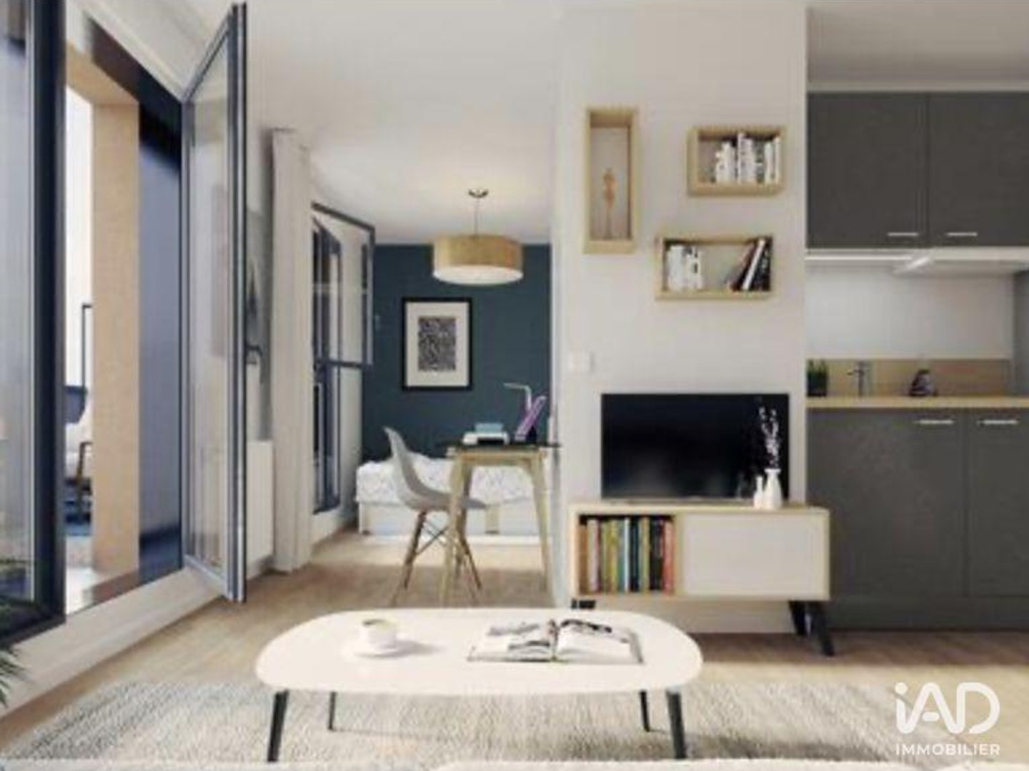 Appartement à vendre - 1 pièce - 17m2 - Séné (56860)