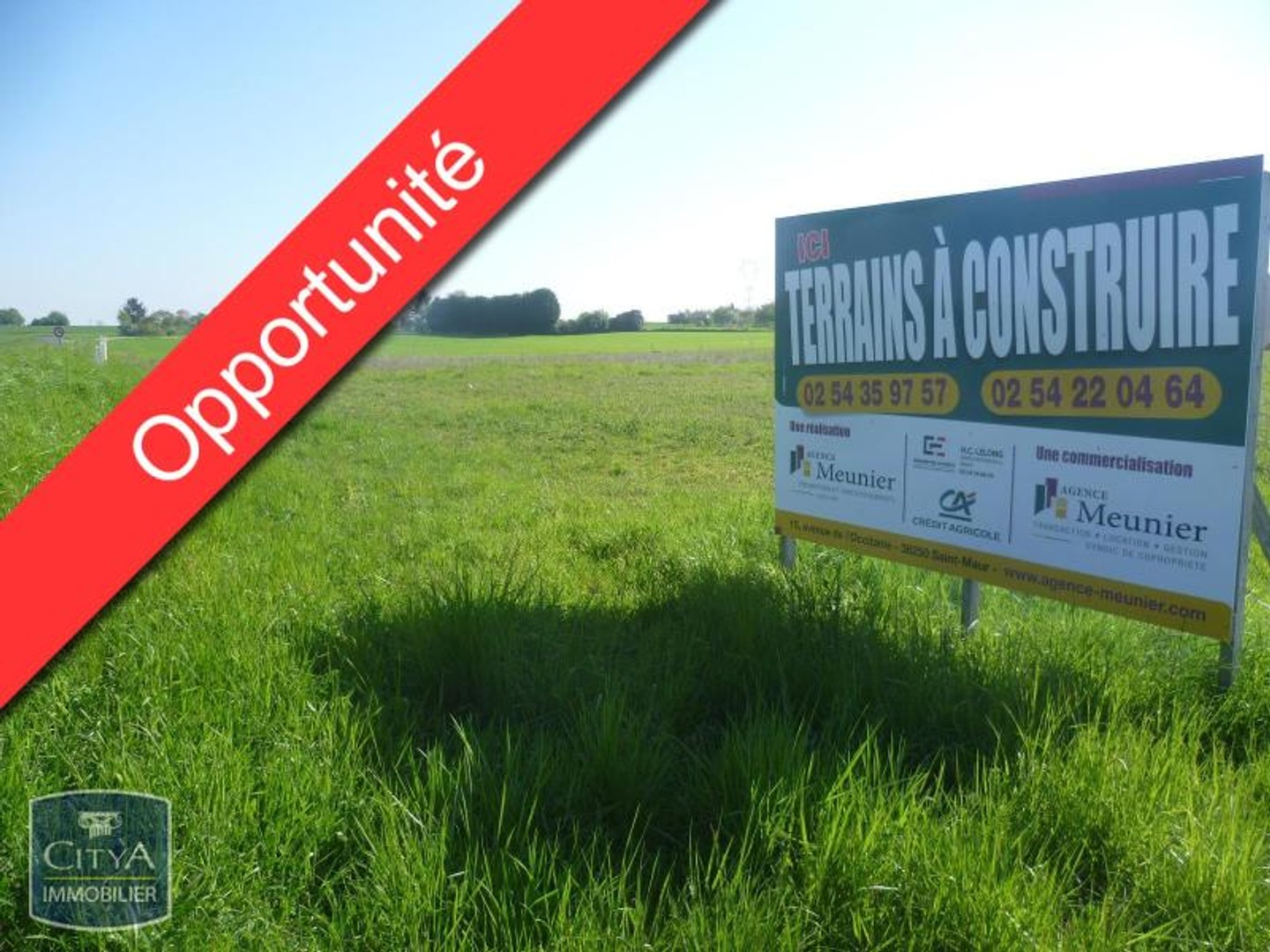 Terrain à vendre - 860m2 - Saint-Maur (36250)