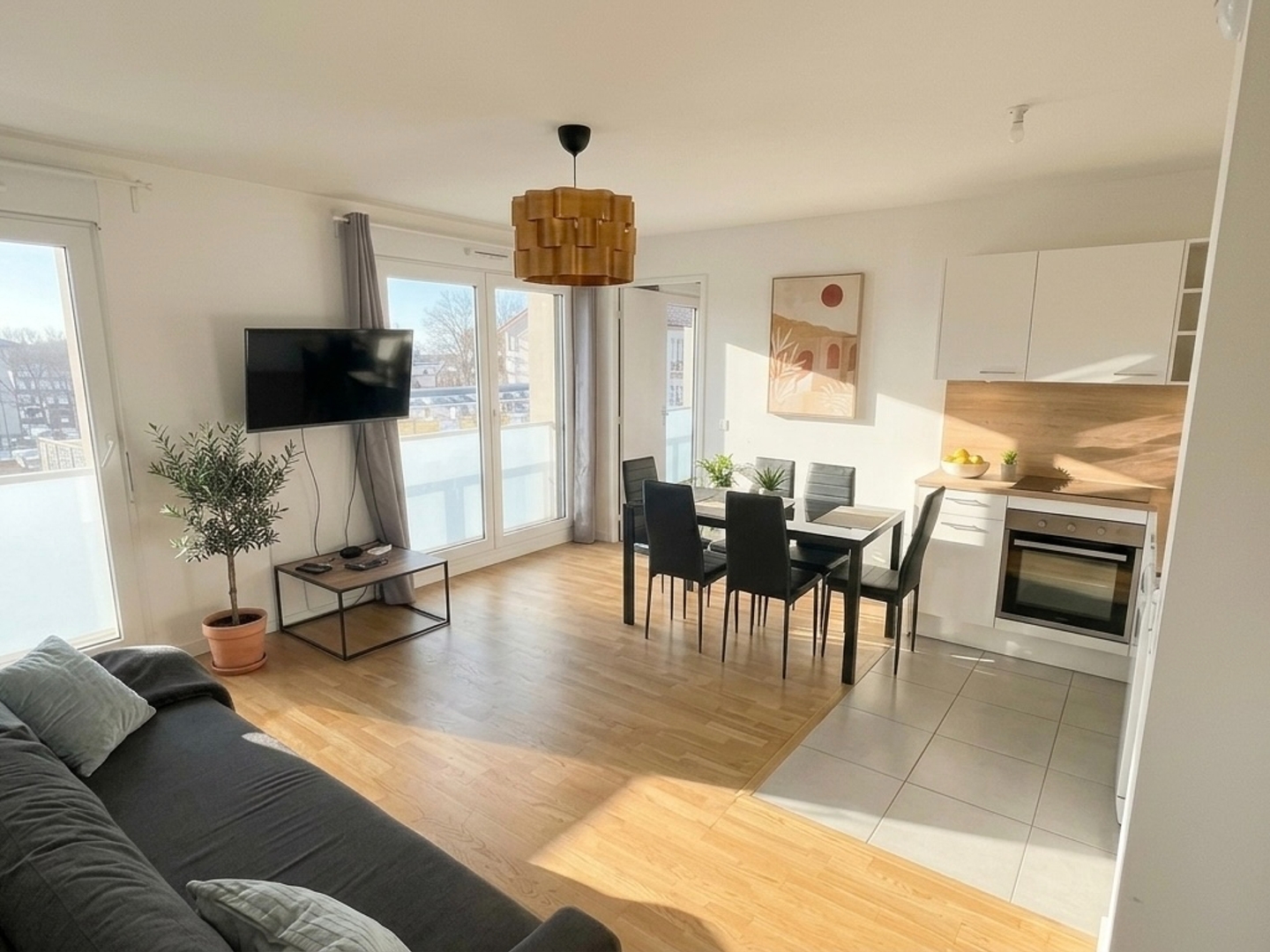 Appartement 2 pièces 45 m²