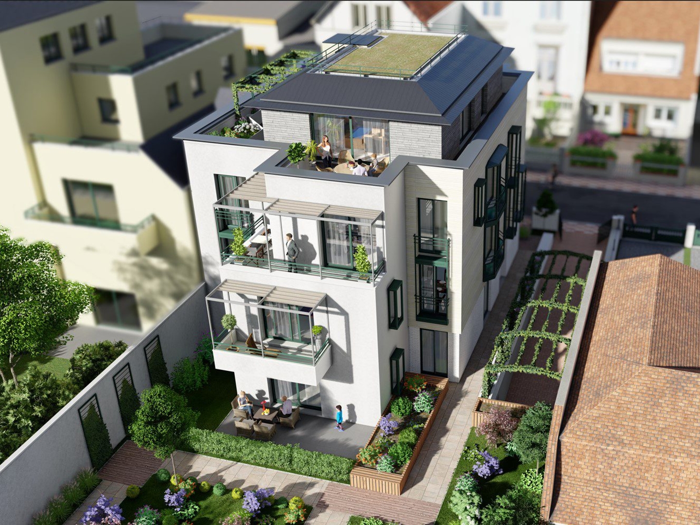 Appartement à vendre - 2 pièces - 54m2 - Le Touquet-Paris-... (62520)