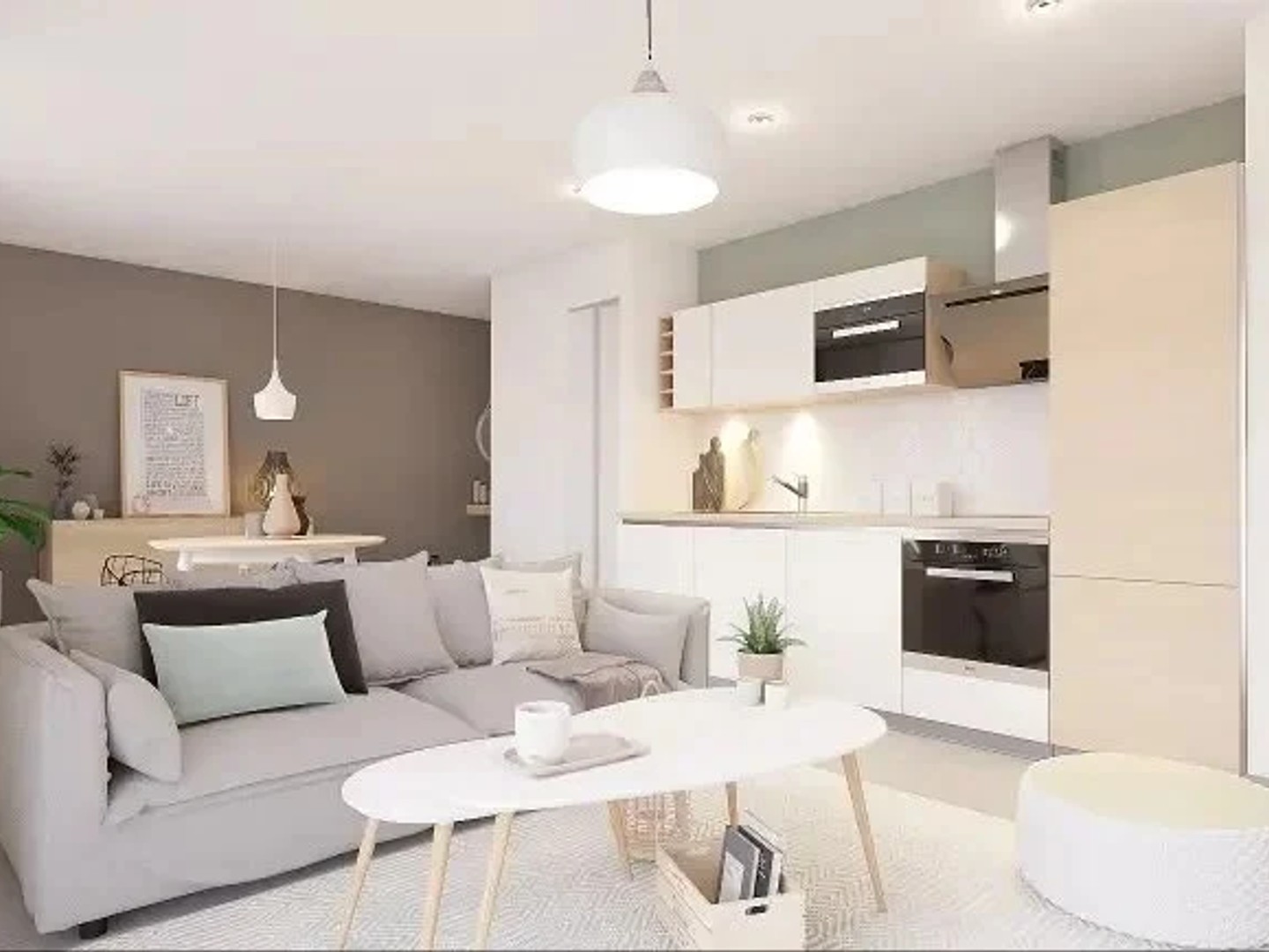 Appartement 3 pièces 62 m²