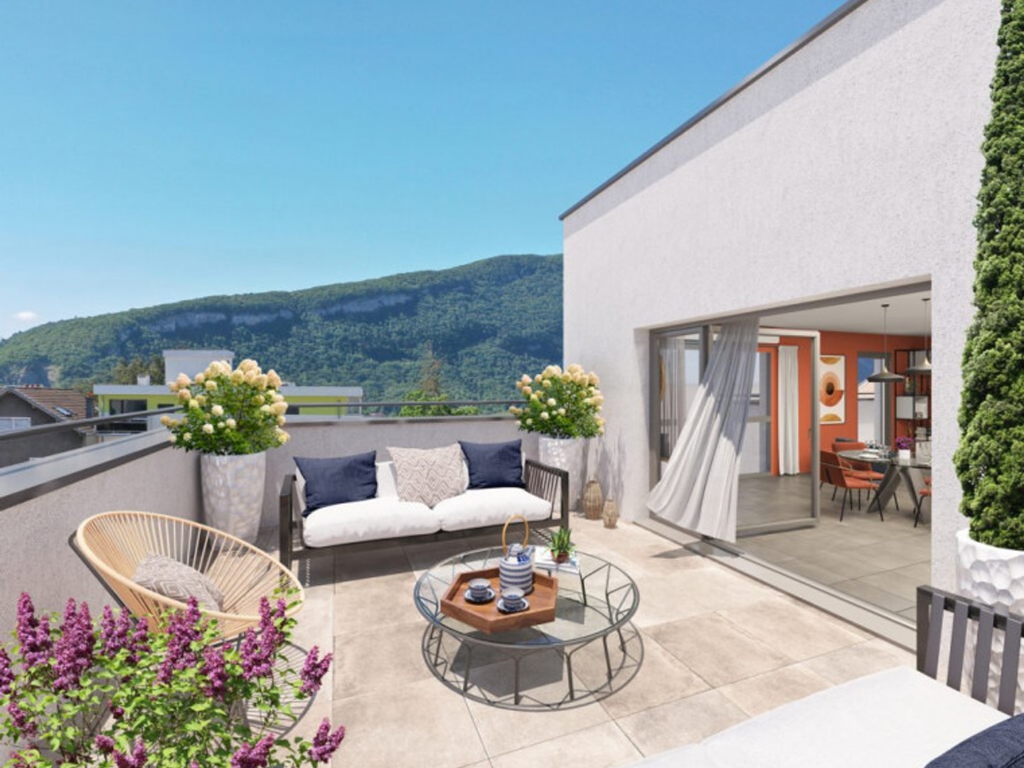 Appartement à vendre - 4 pièces - 110m2 - Ambilly (74100)