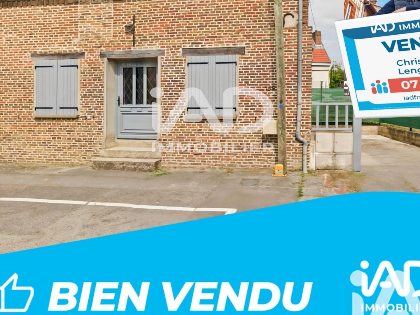 Maison à vendre - 3 pièces - 45m2 - Chevrières (60710)