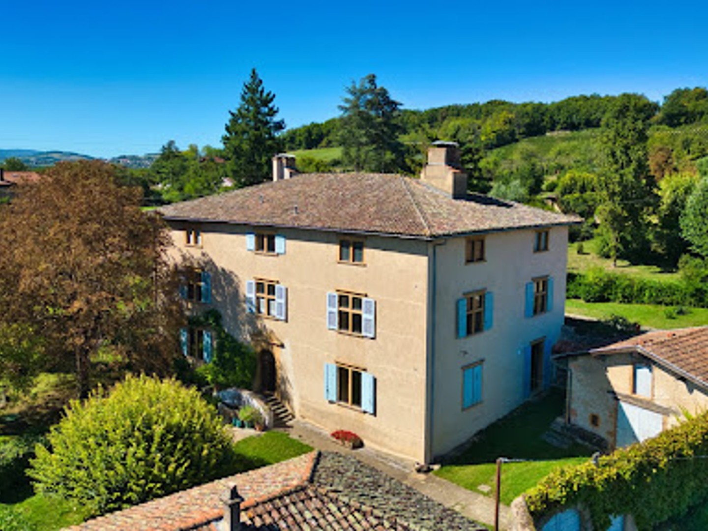 Maison à vendre - 14 pièces - 467m2 - Chazay-D'azergues (69380)