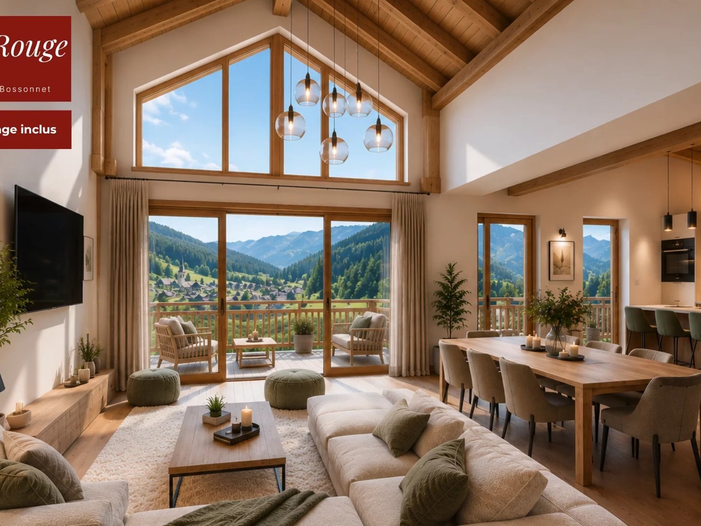 T4 au coeur de la Clusaz avec double garage
