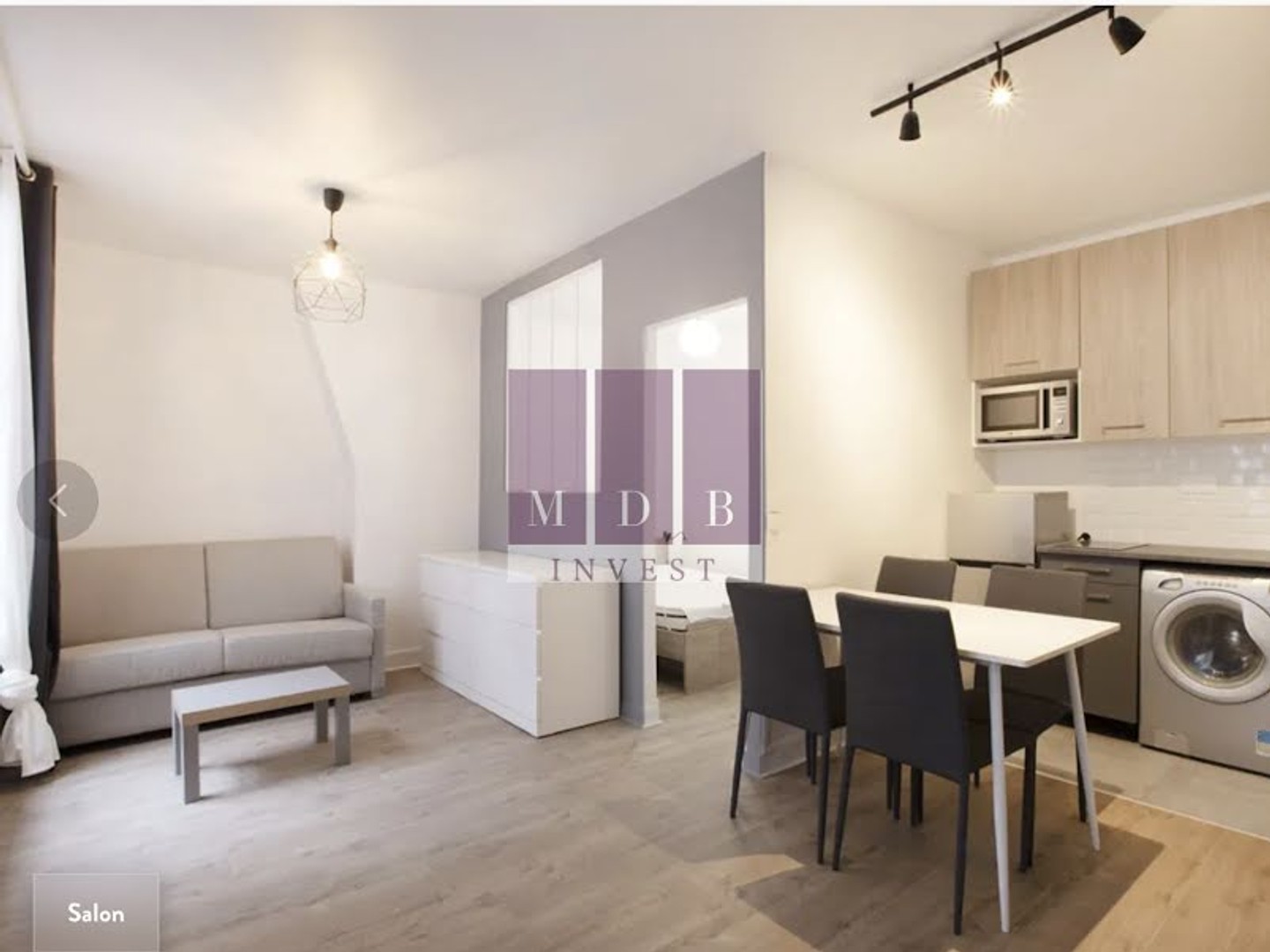 Appartement 3 pièces 46 m²